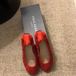 Cole Haan -ballet flat tango red suede